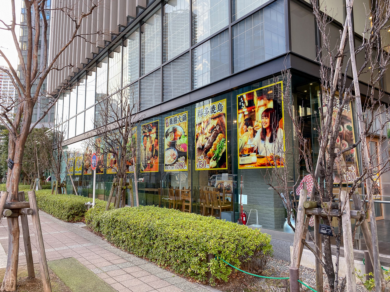 豊洲にオープンしてから約7ヵ月。博多串焼き「曇天ばってん晴天」が閉店へ