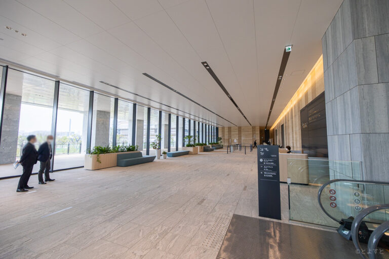 ついにSMBC豊洲ビルの通路が開通！ららぽーと豊洲や豊洲駅とも直結 とよすと