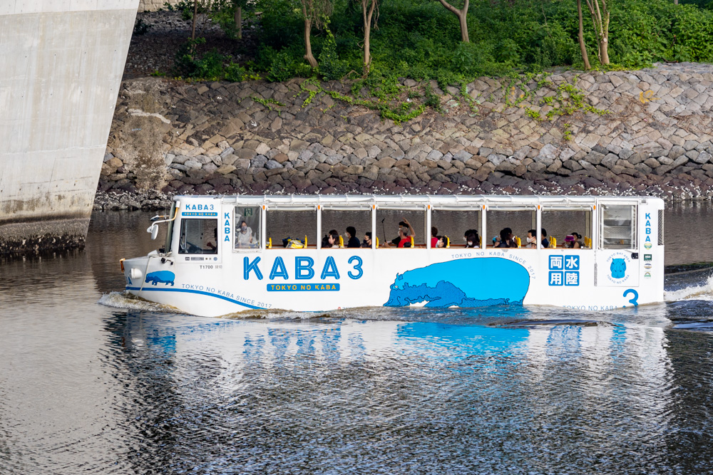 もうひとつの水陸両用バス「TOKYO NO KABA」、有明ガーデンでの乗り場・料金・運行スケジュールまとめ
