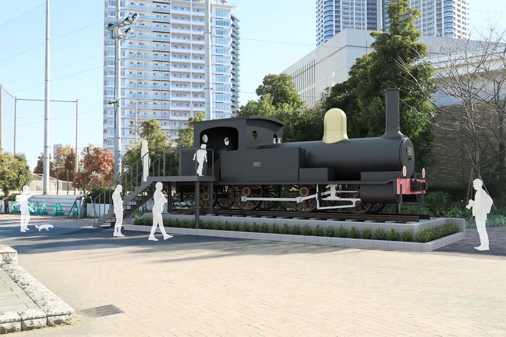 1886年製の蒸気機関車が豊洲で一般展示へ！芝浦工大附属中高が11月より　注目の観光スポットへ