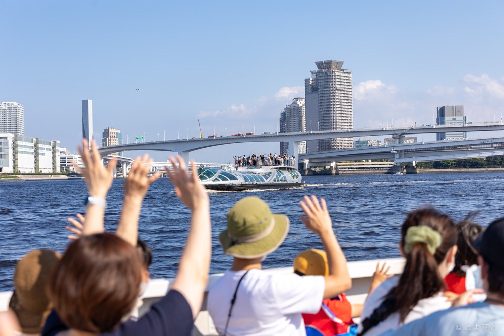 豊洲で3年ぶりに開催された「夏の船カフェ2022」、快晴の運河クルーズを写真レポ！