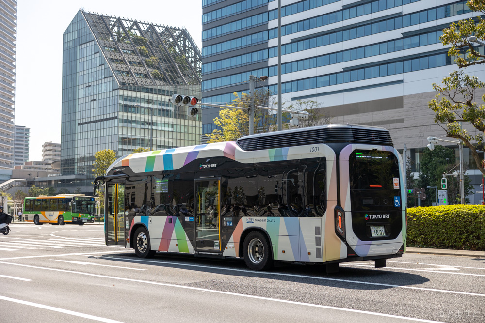 東京BRT、ダイヤ改正で“豊洲ルート”を２倍に！ほとんどが始発で座りながら通勤も
