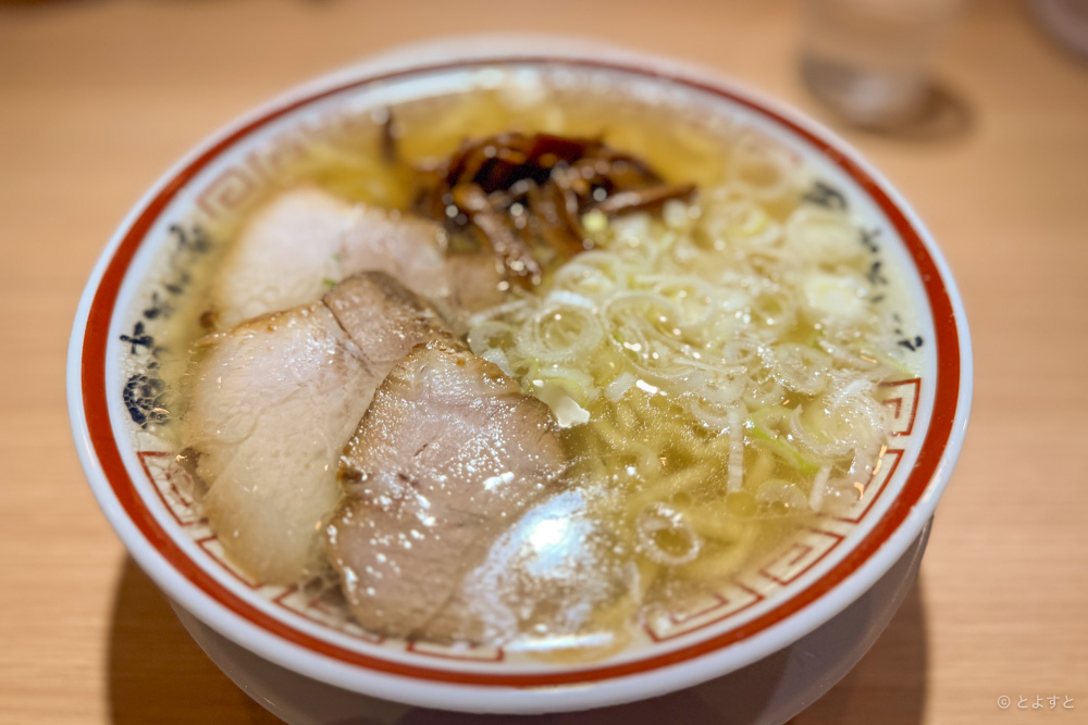 豚骨＆塩味スープがうまい中華そば！豊洲セイルパークの「田中そば店」に行ってきた！