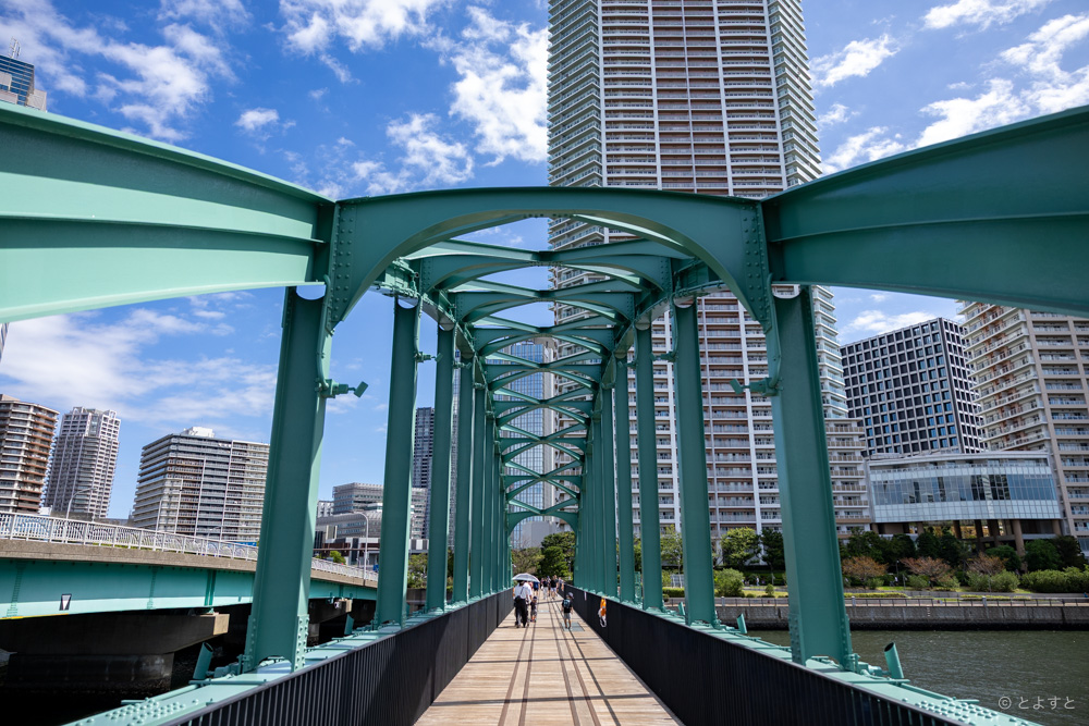 廃線を36年ぶりに復元！「春海橋公園遊歩道」を歩きながら豊洲・晴海の良さを改めて思う