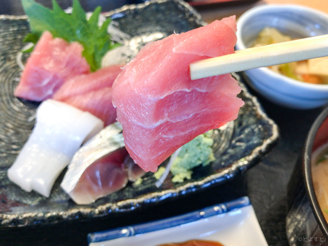 豊洲の和食店「安庵」でランチ。丁寧な仕事に驚かされる刺身定食はトン汁つきで嬉しい！