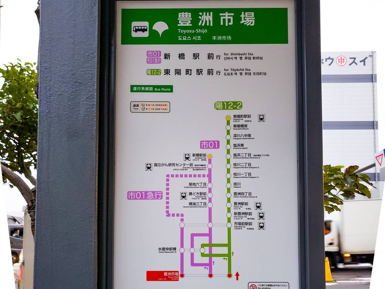 豊洲市場へのアクセス方法 都営バスや電車がおすすめ 豊洲 市場前駅間のゆりかもめ所要時間はわずか3分 自動車は環状2号線なら築地との差は数分 とよすと