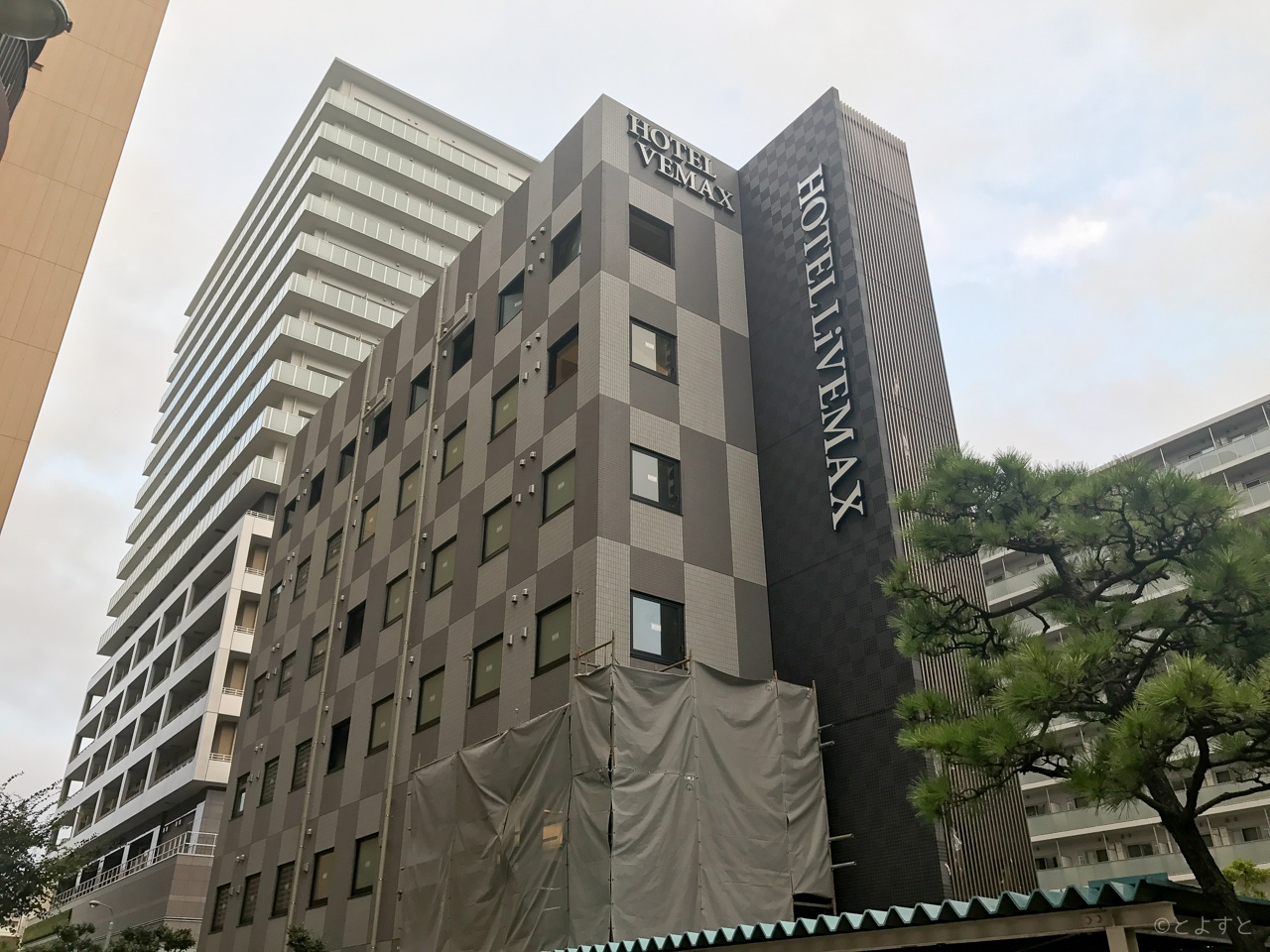 豊洲に10月オープンのビジネスホテル「HOTEL LiVEMAX」がついに姿を現した！
